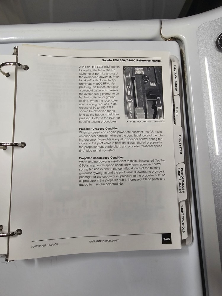Socata TBM 850, G1000 Reference Manual