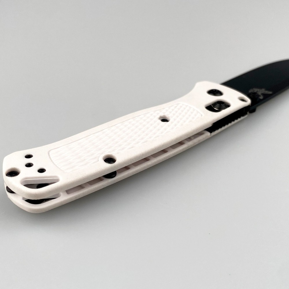 Benchmade 535-Custom Bugout Knife White Grivory Handle S30V Folding Knife
