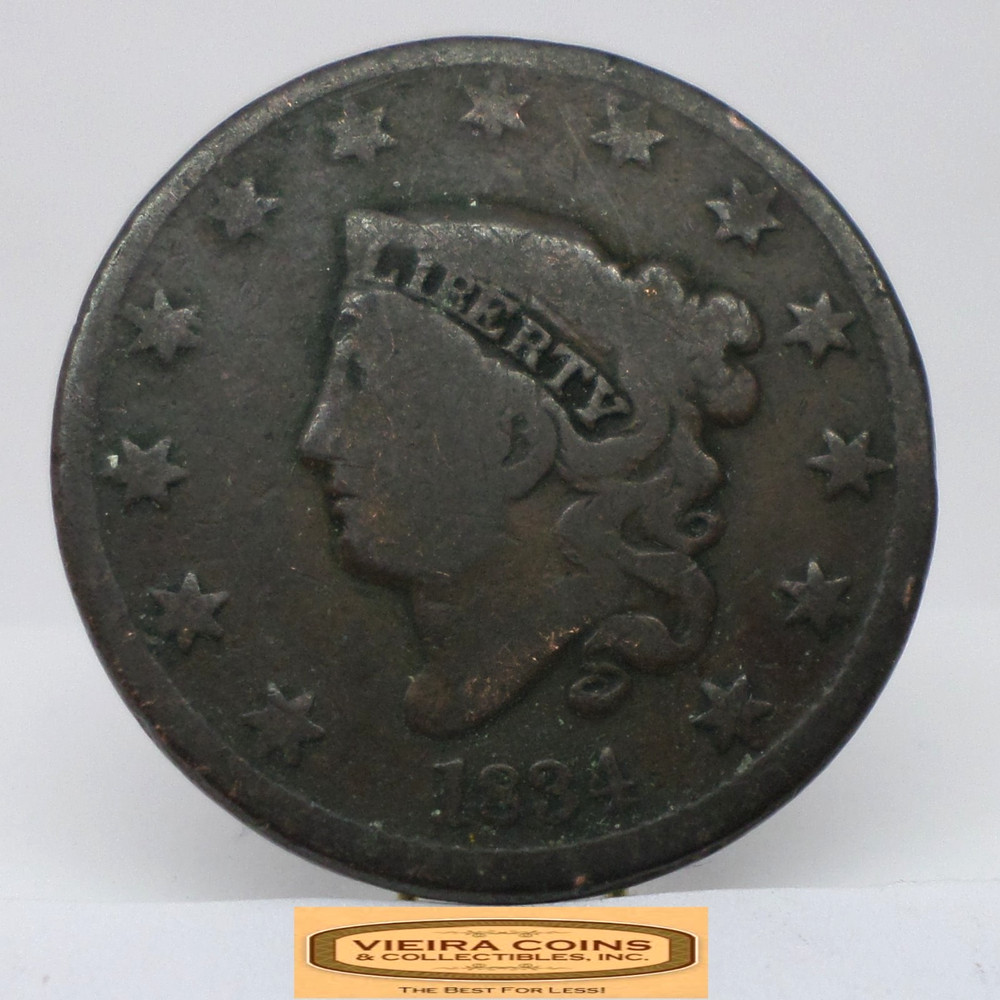 1834 Matron Head Large Cent - #C53375NQ
