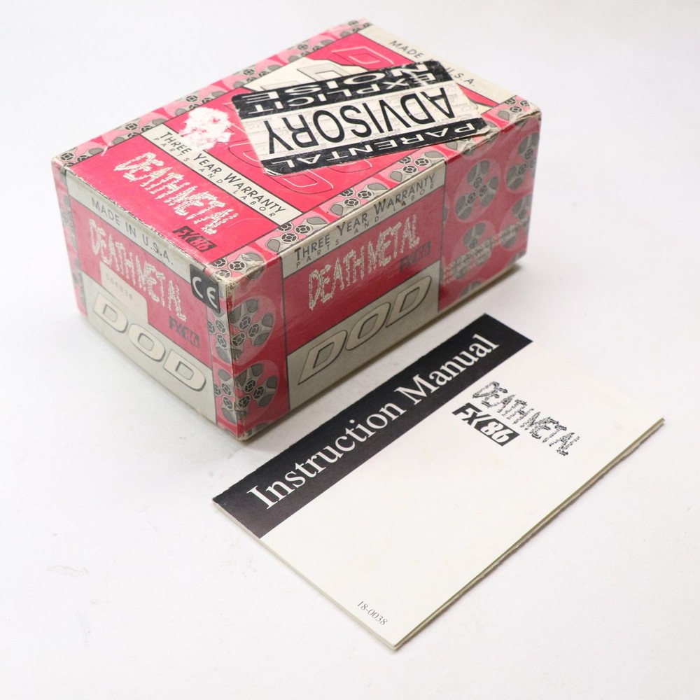 DOD FX86 Death Metal Used Distortion