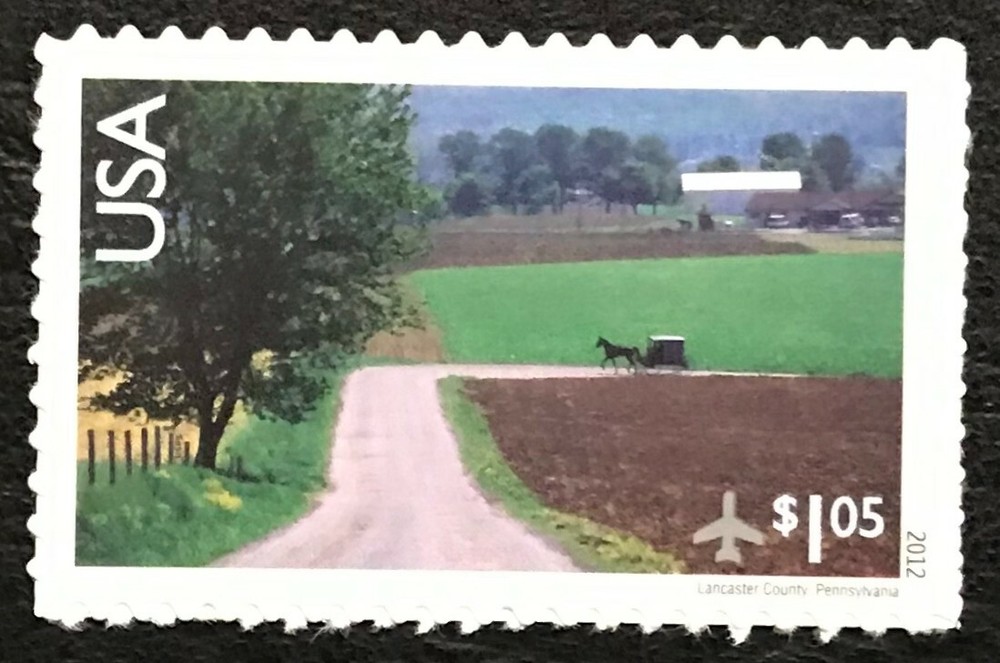 2012 Scott #C150, $1.05, AIRMAIL - LANCASTER COUNTY, PA - Single - MINT NH