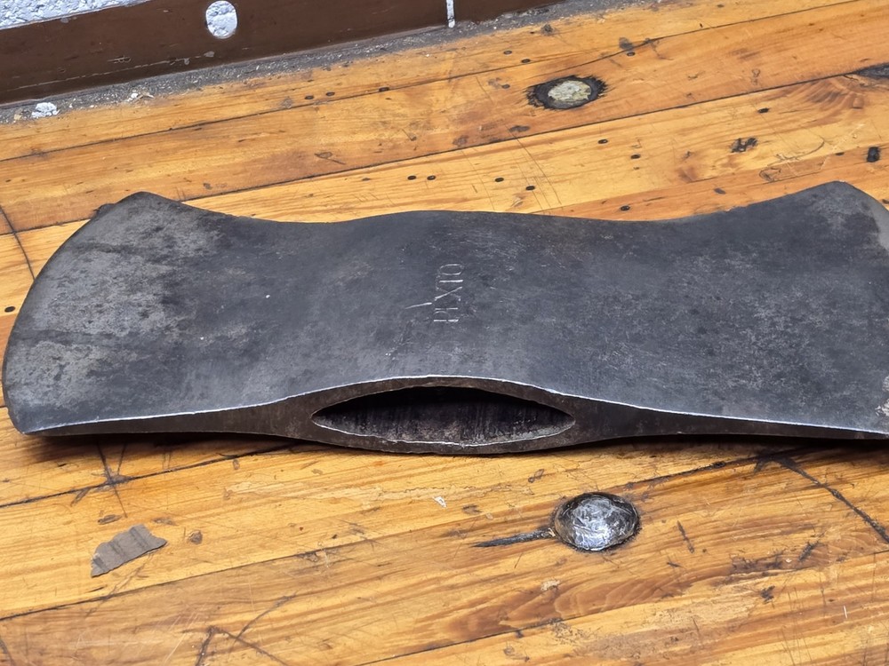 Vintage PEXTO Double Bit Axe Head