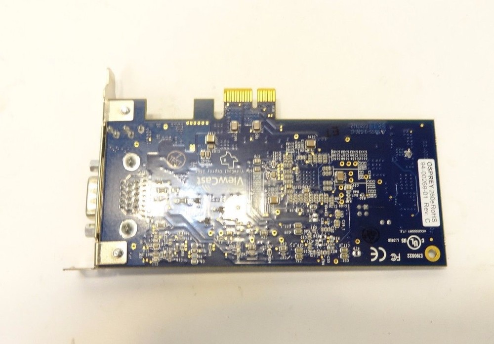 ViewCast Osprey 260e PCI-E Analog Video + Breakout Cable