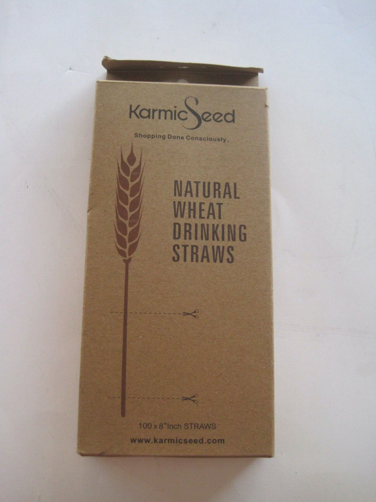 Natural Wheat Drinking Straws