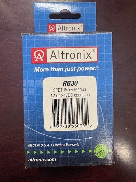 Altronix RB30 SPDT Relay Module