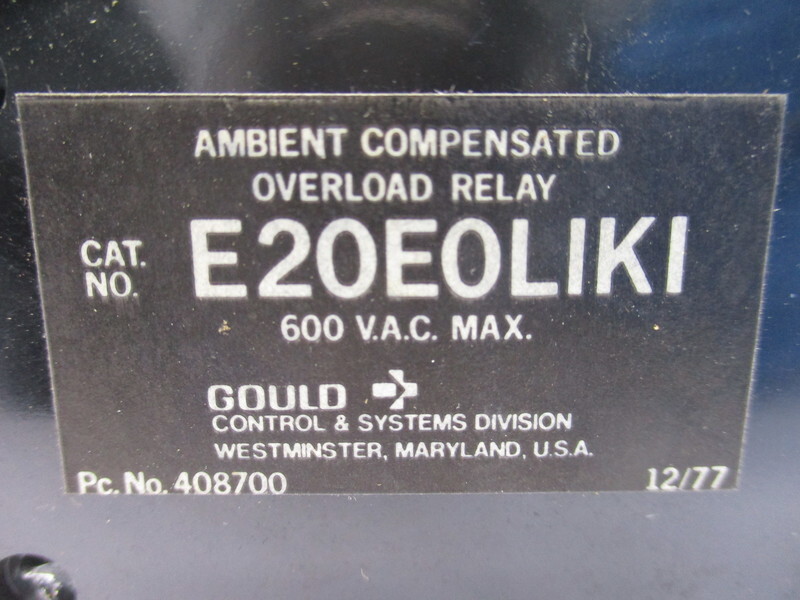 GOULD E20E0LIKI 600VAC NSNP