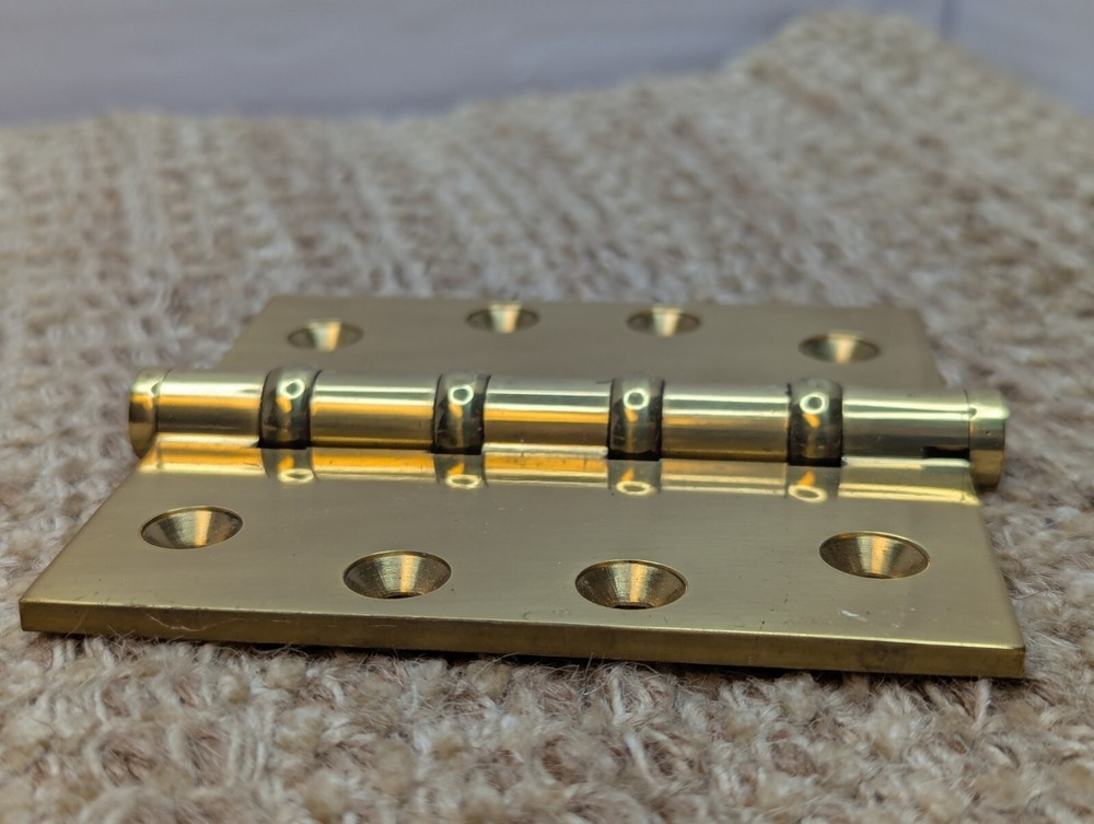 4" x 4" Solid Brass Butt Door Hinge Door Hardware