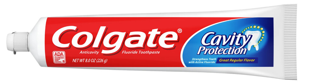 Colgate Cavity Protection Toothpaste with Fluoride - 8 oz 2 Pack