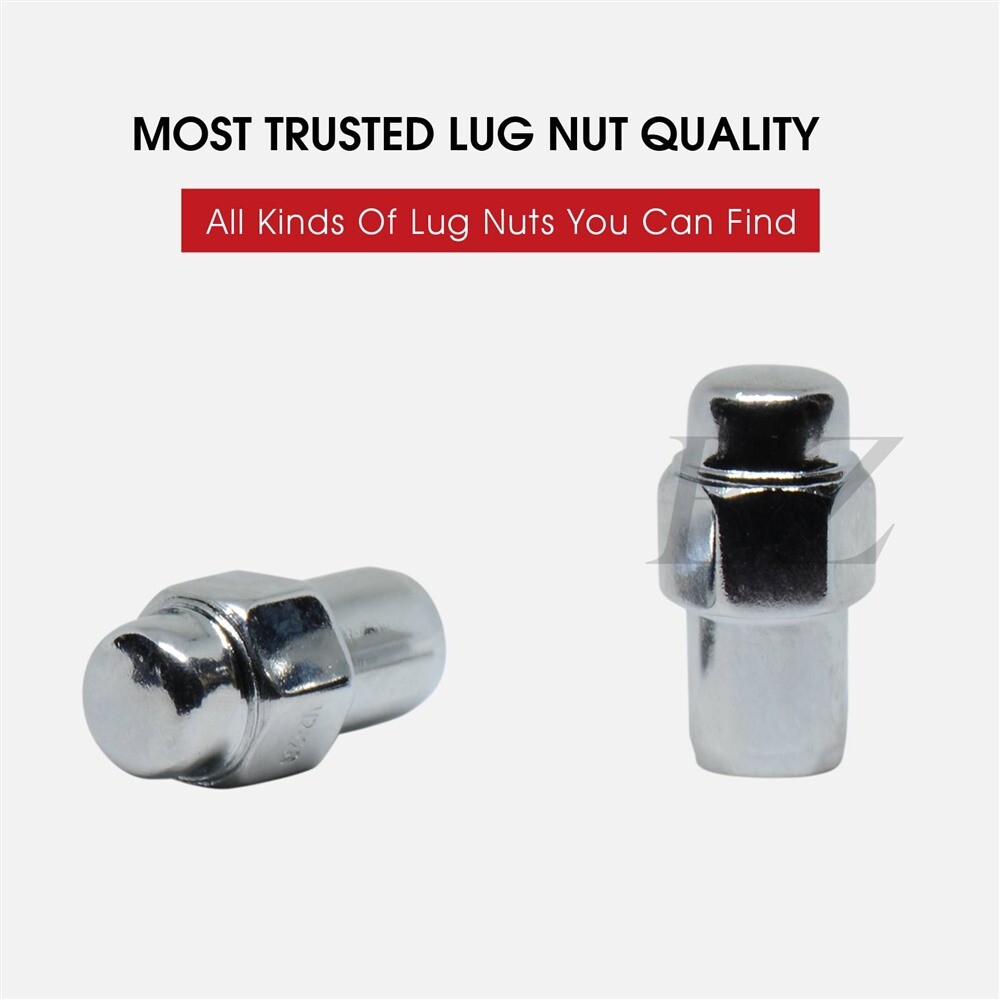20 Pcs Keystone Mag Wheel Lug Nuts 1/2" Offset Washers Nut