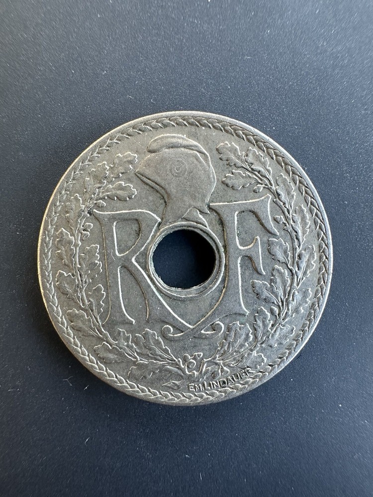 Coin 25 centimes lindauer 1937