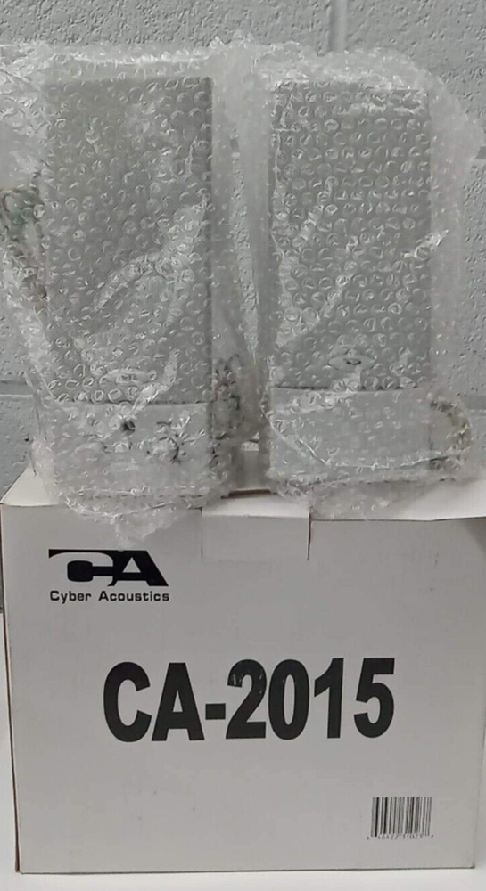 CYBER ACCOUSTICS DESKTOP COMPUTER SPEAKERS CA-15