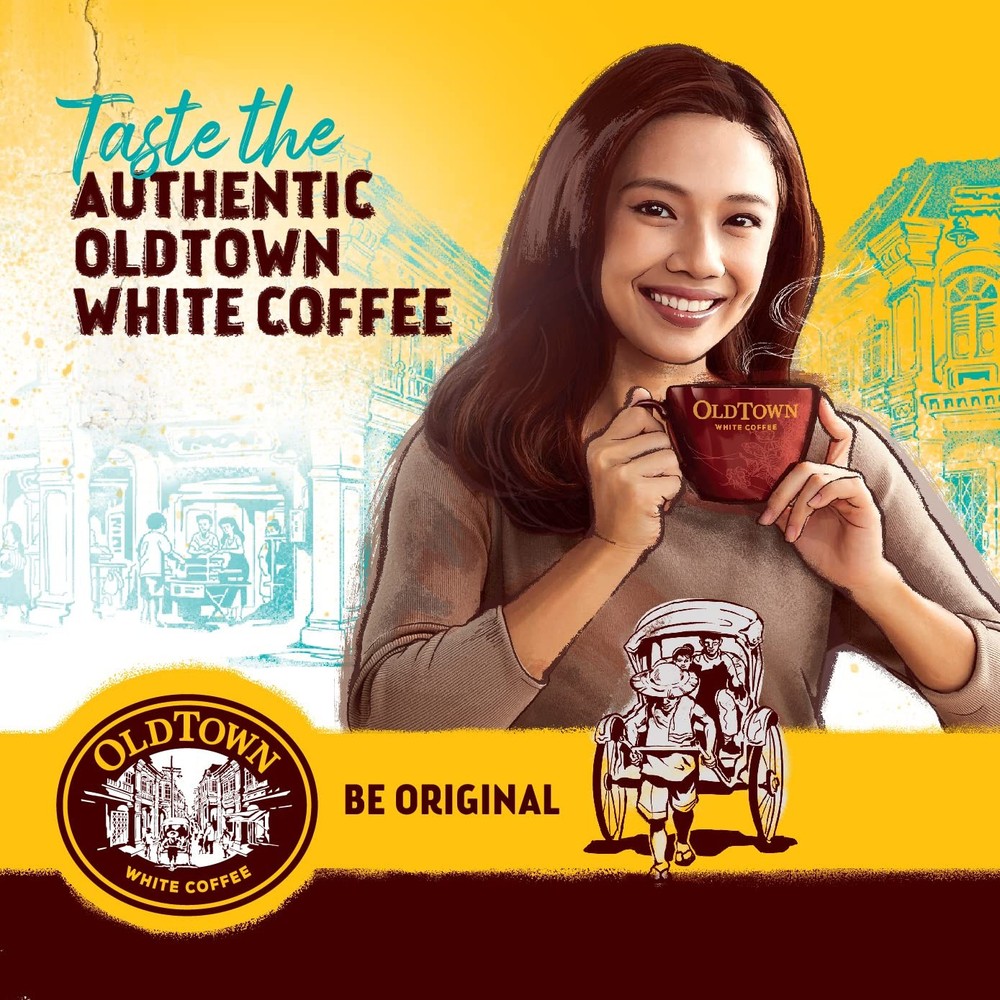 OLD TOWN 3 in 1 Classic White Coffee, 21.2 Ounce