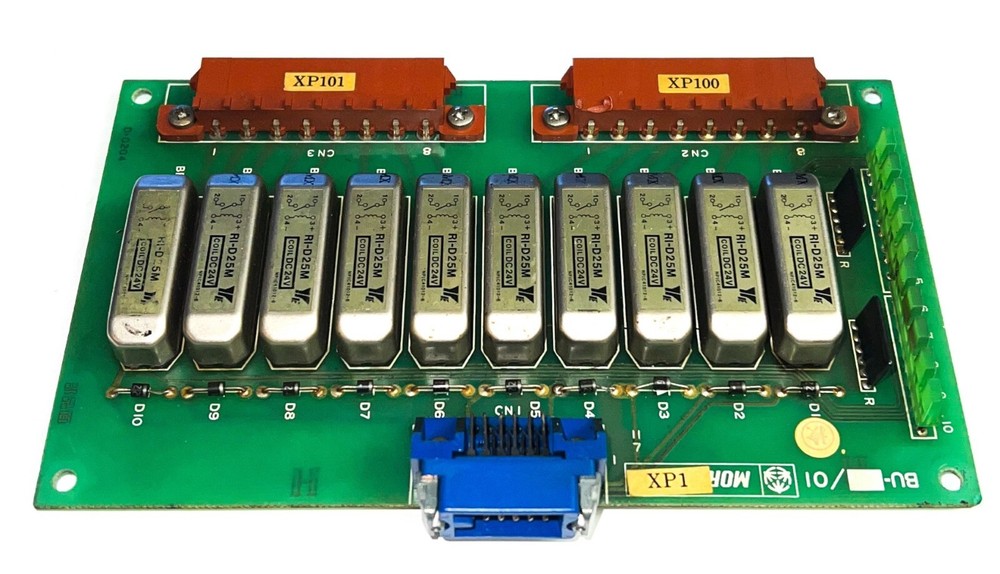 MORI SEIKI YASKAWA BU/01 RELAY BOARD