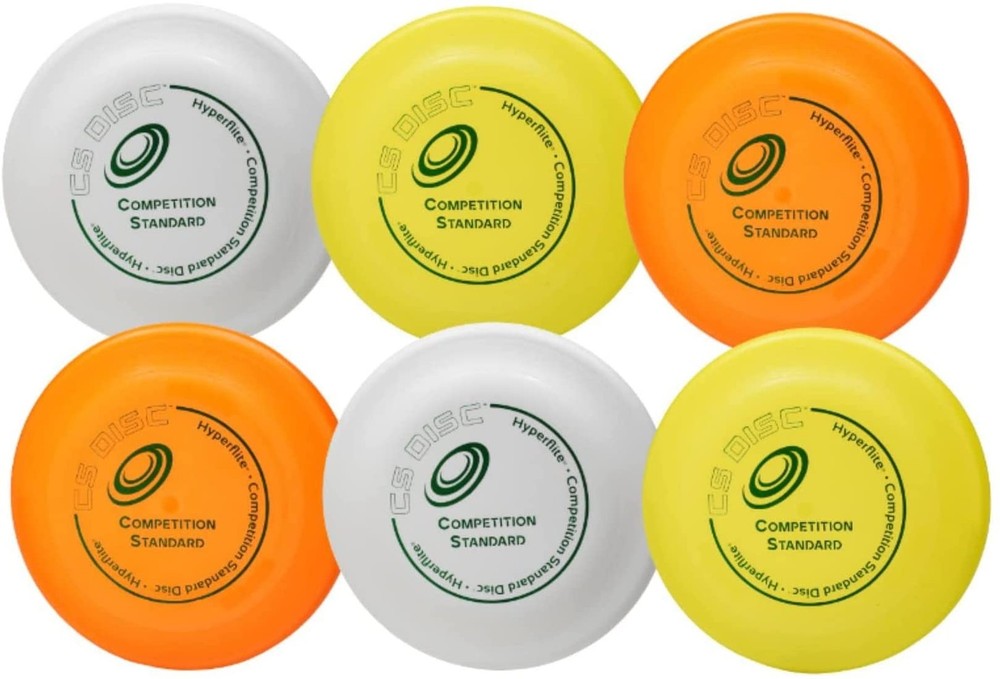 Hyperflite K-10 Competition Standard 6 Pack - Assorted Colors (8.75")