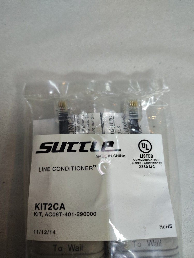 Two Suttle Line Conditioners KIT2CA KIT, AC08T-401-290000