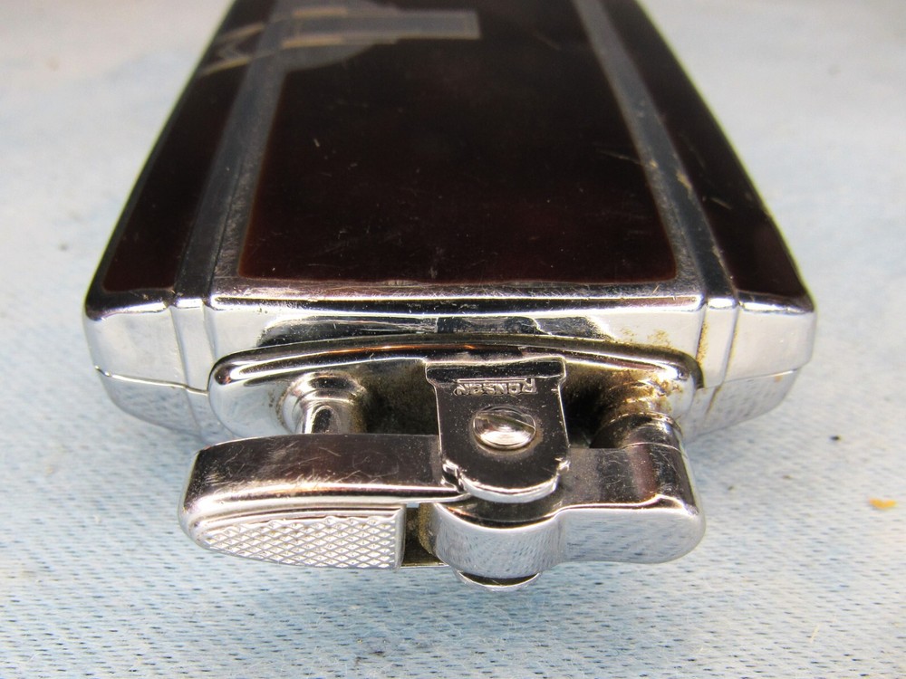 Ronson Art Metal Works Lighter Cigarette Case