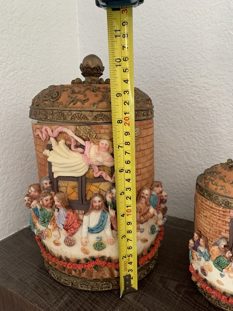 The Last Supper Kitchen Canisters