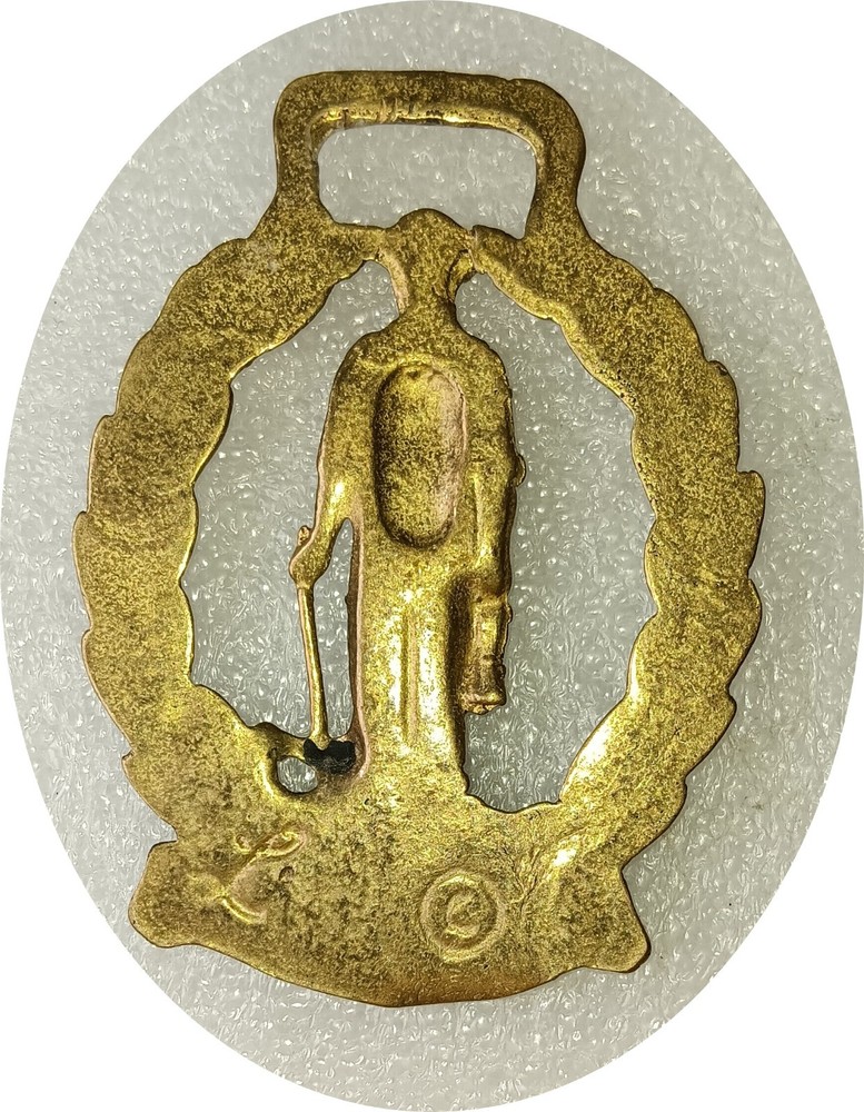 CORNISH TIN MINER - CORNWALL horse brass (8962)