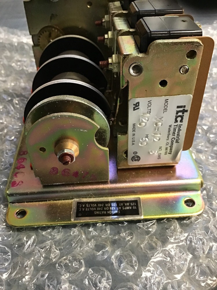 ITC Timing Switch MC-12 120V 60Hz
