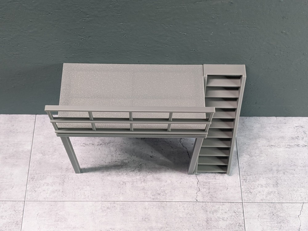 1/24 Scale Garage Loft Platform - Model Car Diorama Accessory