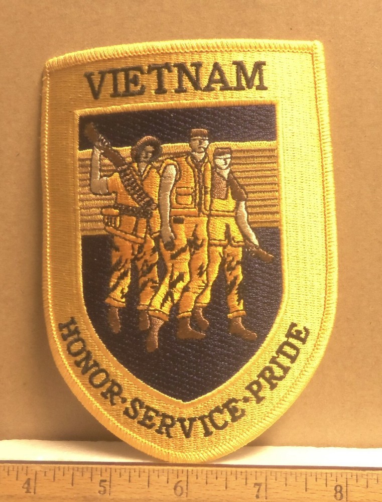 Large Vietnam Honor - Service - Pride Embroidered Patch