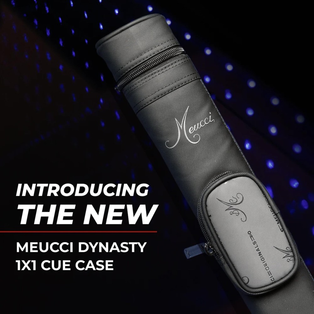 Meucci Dynasty 1X1 Hard Pool Cue Case