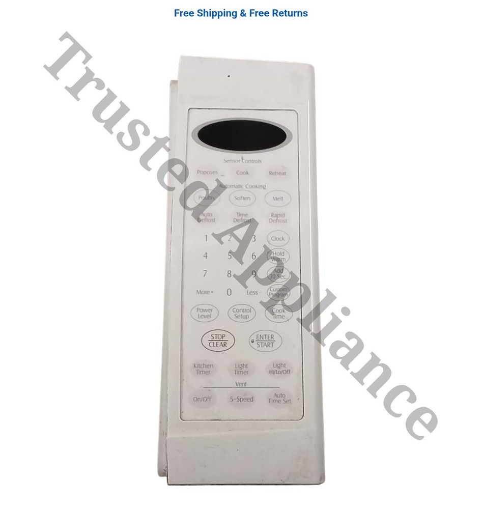Microwave Control Panel Console 3720W0C213 White