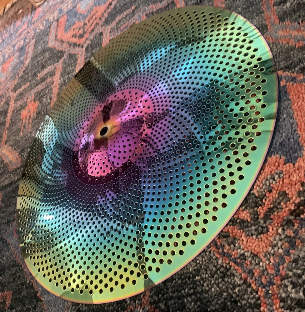 Aisen 16” Low Volume Crash Cymbal - Multi Color