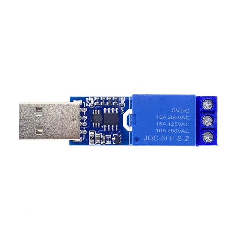 1 Channel USB Serial Port Control Module 5V 10A Computer Command Board
