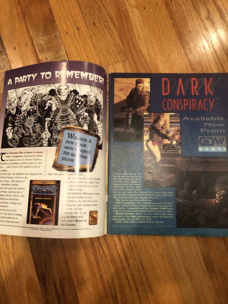 DRAGON MAGAZINE # 176 DUNGEONS AND DRAGONS