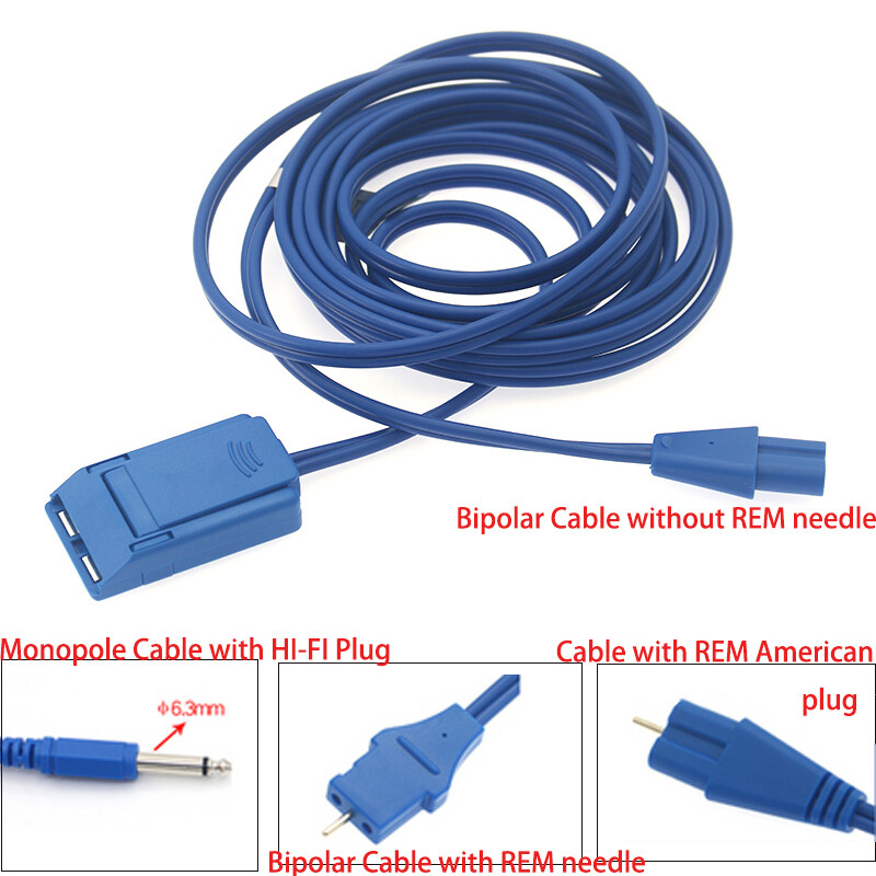 Frequency Electrocautery Bipolar/Monopole Connecting Wire For Negative Plate