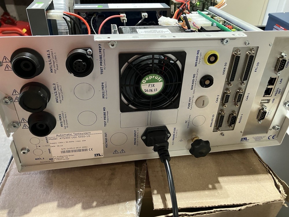 ATS 400 X4 Pruftechnik 50177 ETL Data View 3
