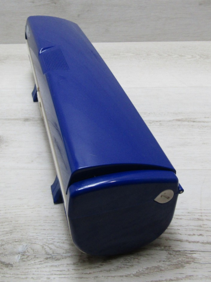 Wrapmaster Blue Plastic Wrap Dispenser Model 1500