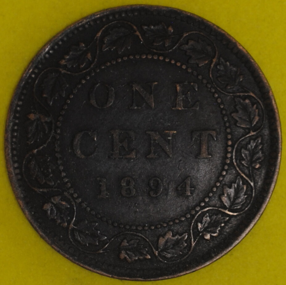 1894 Canada Cent XF