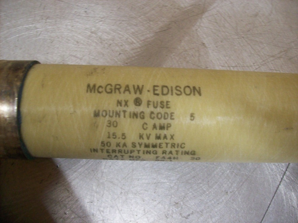 McGraw-Edison Genuine Fuse FA4H30