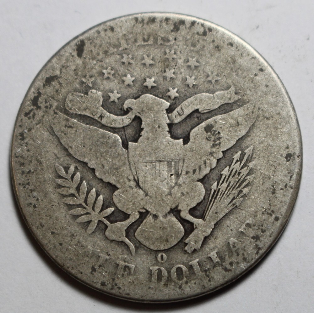 1897 O Barber Half M954