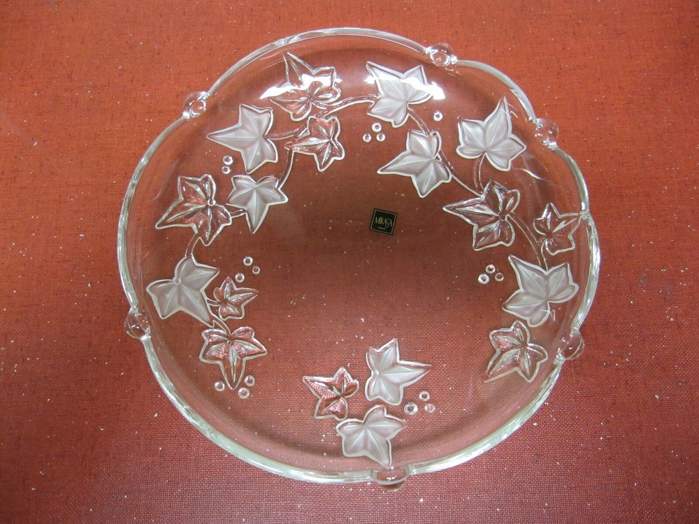 MIKASA 13” HOSTESS PLATTER, PARISIAN IVY