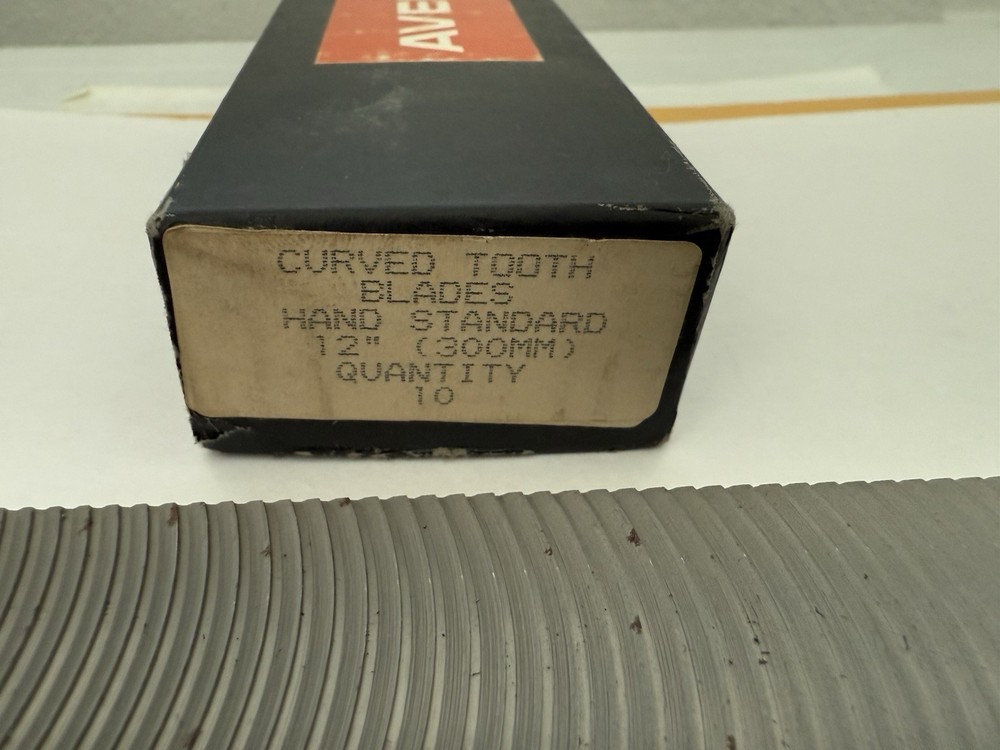 New Aven 12” Curved Tooth File
