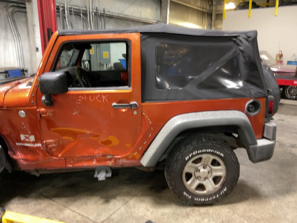 Used Windshield Frame fits: 2009 Jeep Wrangler Grade A