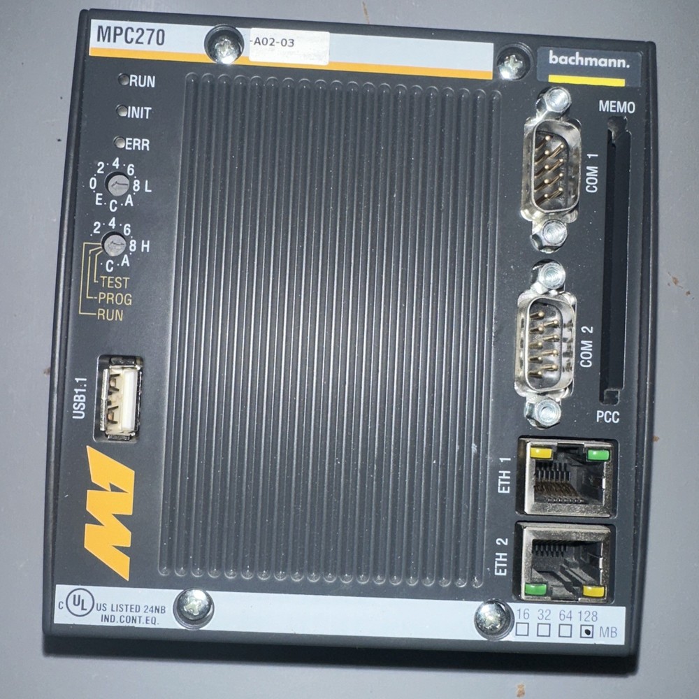 Bachman MPC270 Processor Module for M1 Controller System