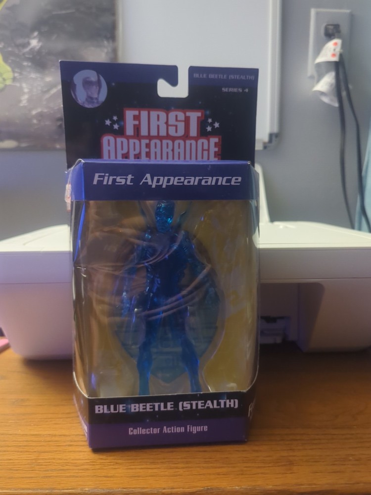 Blue Beetle (Stealth) – DC Direct First Appearance   Series 4    NEW & SEALED