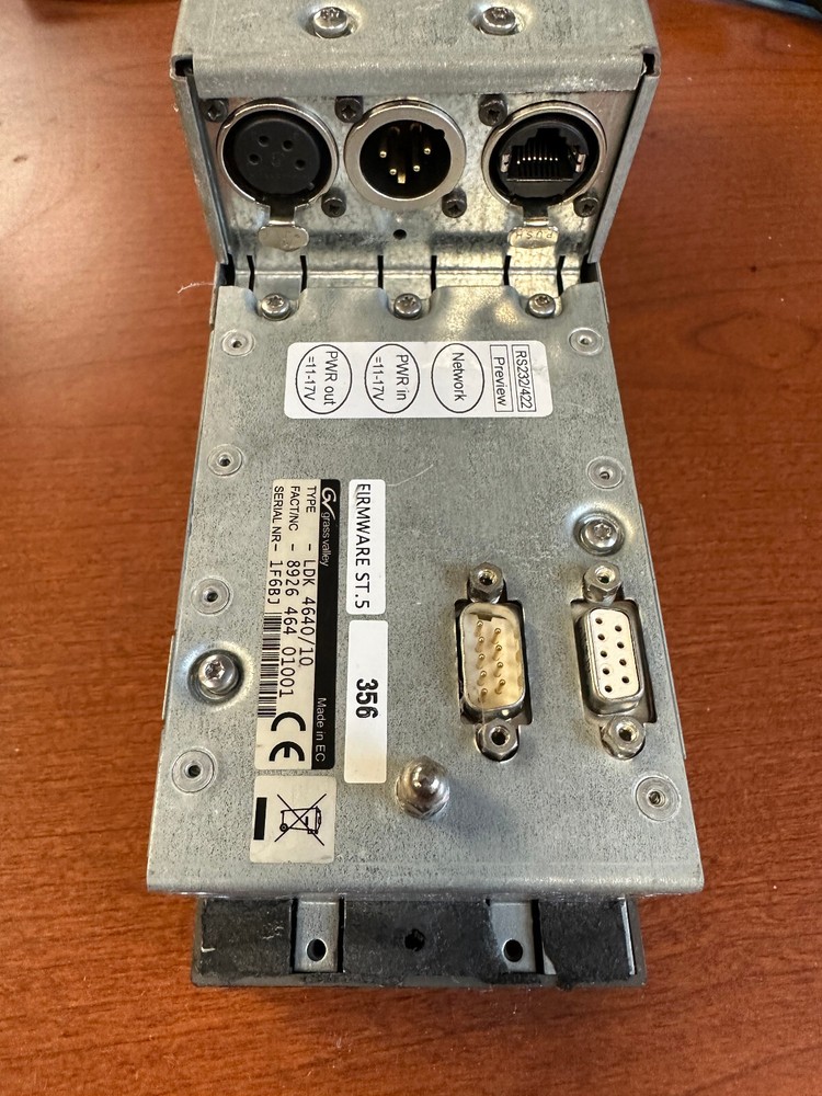 Grass Valley OCP 400 LDK 4640/10 RCP CONTROL PANEL