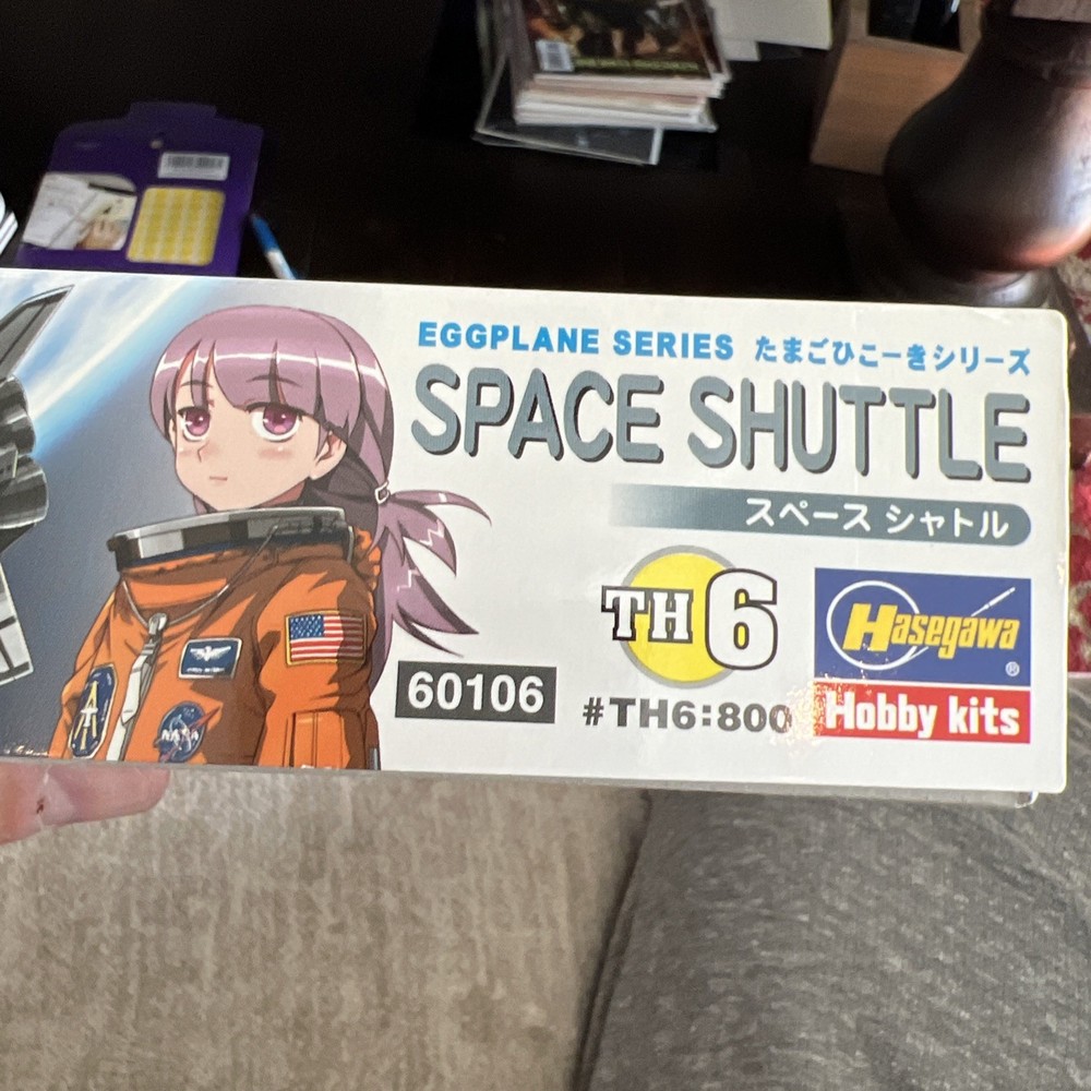 Hasegawa Eggplane Space Shuttle model kit