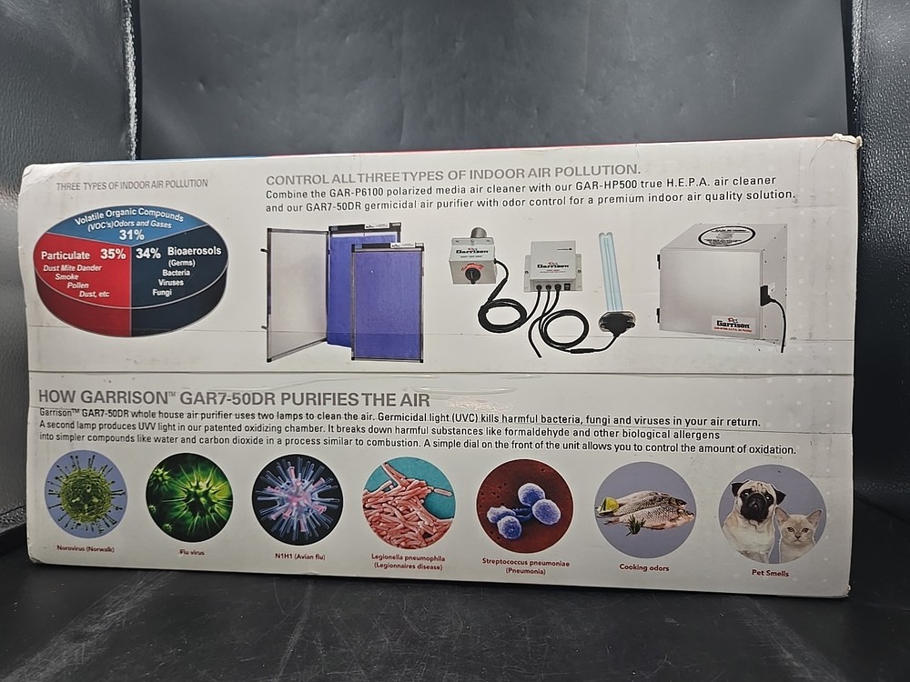 Garrison GAR7-100DR Dual Remote Germicidal Unit