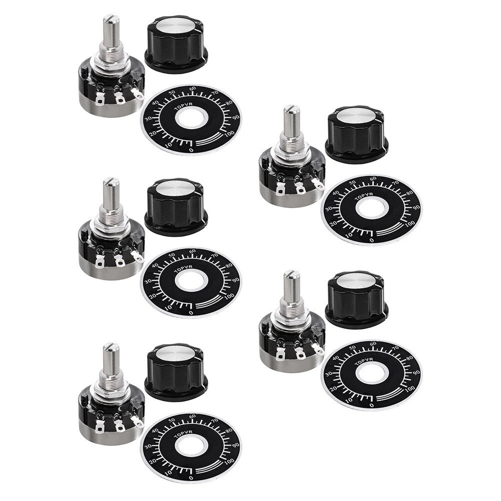 Precision Adjustable For RV24YN20S 10Kohm Rotary Potentiometer for Projects