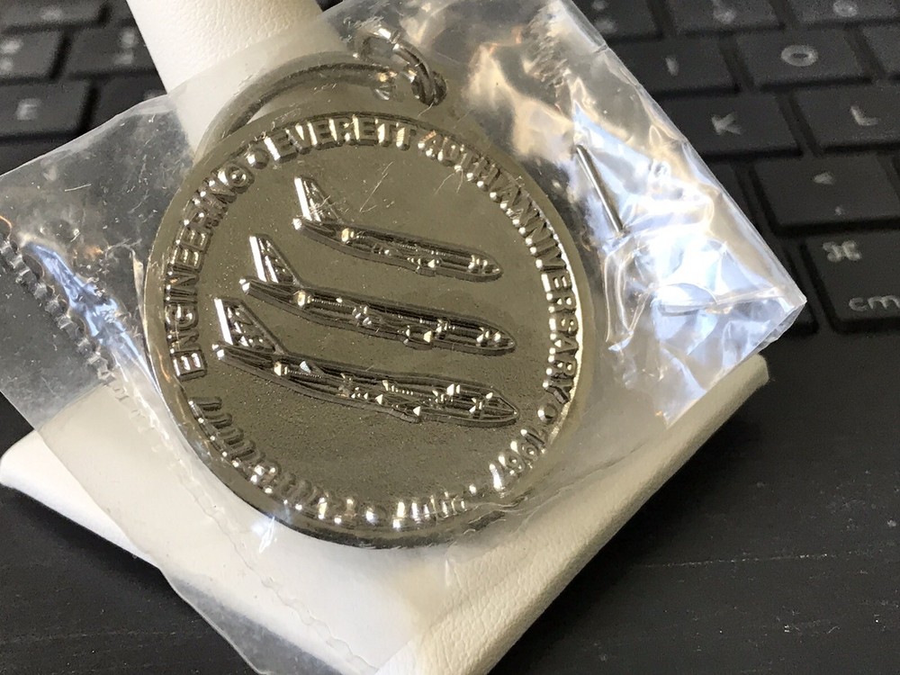 Boeing Engineering-Everett-40th Anniversary 1967- 2007 "747-767- 777" Key Chain