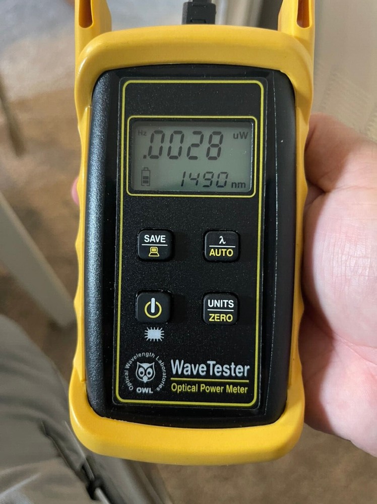 OWL WT-1 WaveTester PowerMeter/OWL DO2-85sc Multimode Light Source/OWL 1310