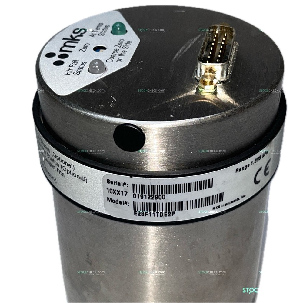 MKS E28F11TDE2P Baratron Etch Manometer