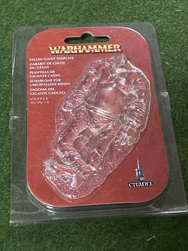 Games Workshop Fallen Giant Template