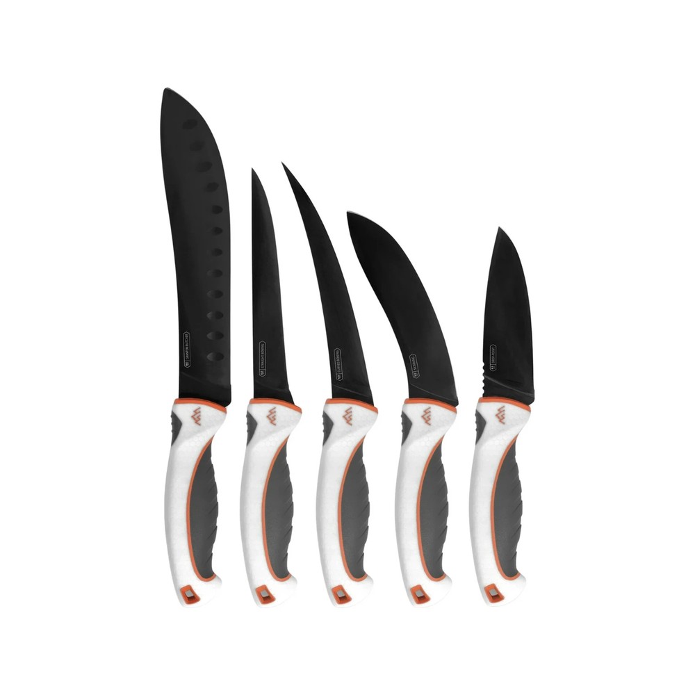 OUTDOOR EDGE ErgoMax 6-Piece Professional Game Processing Knife Set | Caping & B